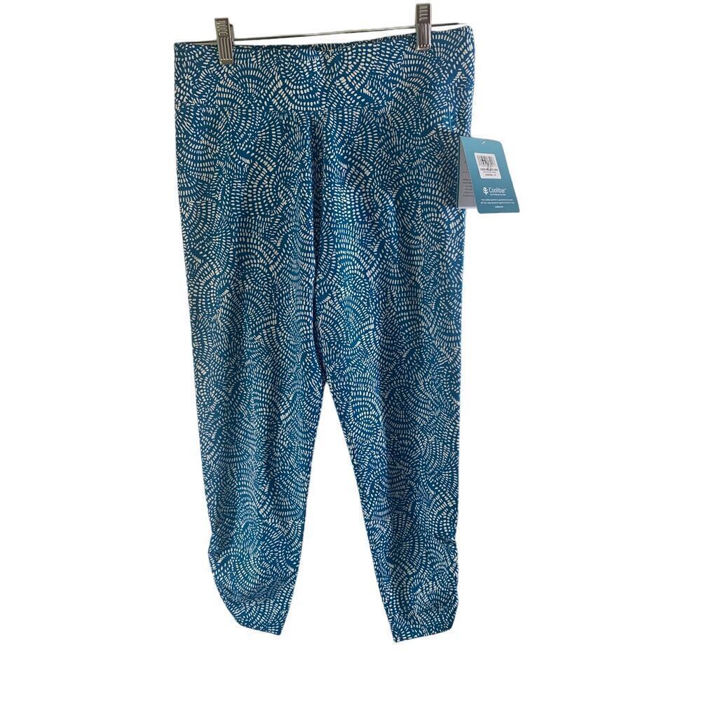 COOLIBAR Women’s Matiz Ruched Capri Leggings / Size: Medium